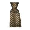 Green Small Paisley Cross Tie by Sax Design