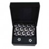 Football Cufflinks And Tie Gift Box by Sax Design