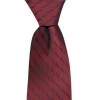 Red And Blue Blue Stripes Tie by Sax Design