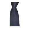 Navy Blue Small Square Check Tie by Sax Design