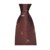 Wine Polo Tie by Sax Design