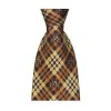 Brown Hurdle Jumping Tie by Sax Design