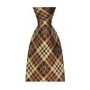 Brown Hurdle Jumping Tie by Sax Design