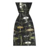 Navy Fighter Plane Tie by Sax Design