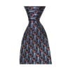 Navy Blue Golfer Tie by Sax Design