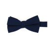 Royal Blue Ribbed Tied Bow Tie by Sax Design