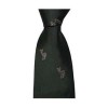 Green Reindeer Tie by Sax Design
