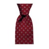 Red And Blue Bird Eye Paisley Tie by Sax Design