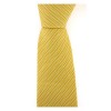 Gold And White Waves Tie by Sax Design