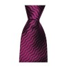 Burgundy Waves Tie by Sax Design