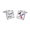 Handy Man Cufflinks by Sonia Spencer