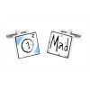 Cricket Mad Cufflinks by Sonia Spencer