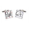 Flash Git Cufflinks by Sonia Spencer