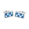 Blue Danube Cufflinks by Sonia Spencer