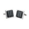 Thin Stripe Square Cufflinks by Sonia Spencer