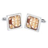 Troika Tawny Cufflinks by Sonia Spencer