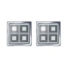 Grey Block Cufflinks by Sonia Spencer