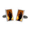 Fire Lady Cufflinks by Sonia Spencer