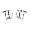 Brother Of The Groom Square Cufflinks by Sonia Spencer