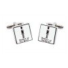 Brother Of The Bride Square Cufflinks by Sonia Spencer