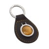 Brown Leather Key Fob by Sonia Spencer
