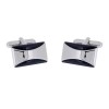 Hematite Earl Cufflinks by WD London