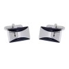 Hematite Earl Cufflinks by WD London