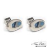 Blue Thomas Cufflinks by WD London