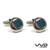 Blue Charles Cufflinks by WD London