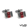 Florence Red Cufflinks by WD London