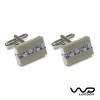 Purple Firm Cufflinks by WD London