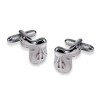 Horse Riding Saddle Cufflinks by Onyx-Art London