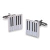 Square Piano Keyboard Cufflinks by Onyx-Art London