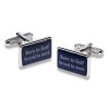 Born To Golf, Forced To Work Cufflinks by Onyx-Art London