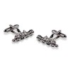 Train Cufflinks by Onyx-Art London