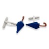 Umbrella Cufflinks by Onyx-Art London