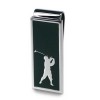 Golfer Money Clip by Onyx-Art London