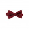 Wine Satin Silk Luxury Bow Tie by Sax Design