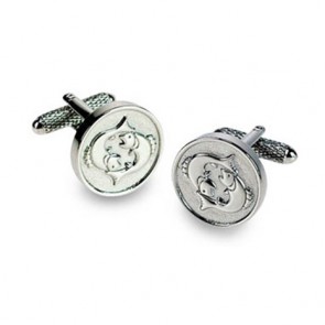 Pisces Pewter Cufflinks Zodiac Sign Ideal Mens Horoscope Gift Boxed 278 