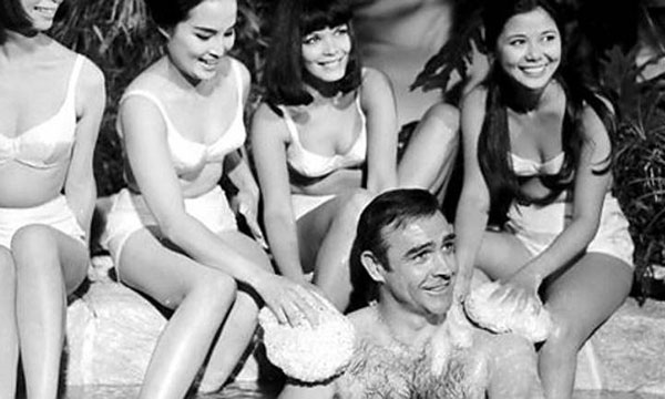 Sean Connery James Bond Girls Image